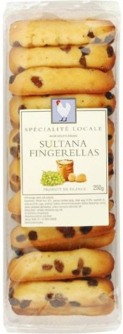 Przejdź do produktu Spécialité Locale Cuisine Française Sultana Fingerellas 250g