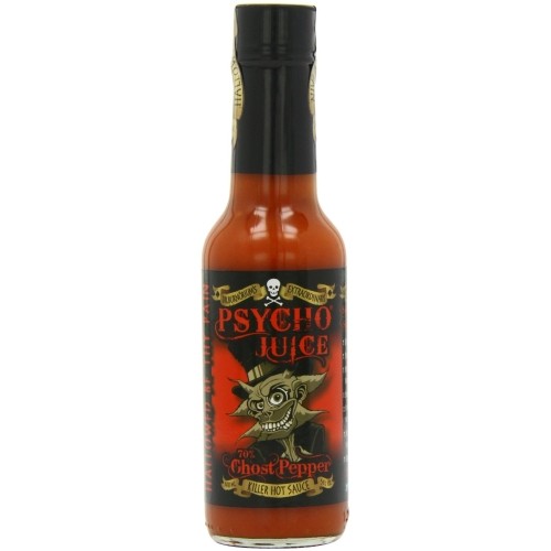 Przejdź do produktu Psycho Juice 70 Percent Ghost Pepper (Naga Jolokia) Sauce 148ml