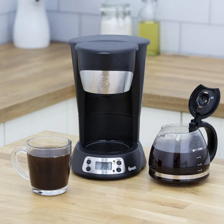 Swan Coffee Maker with Program & Anti Drip Function, 700w, Black 2.jpg