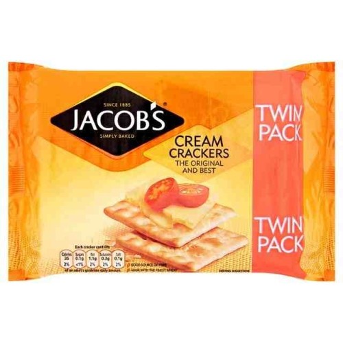 Przejdź do produktu Jacob's Cream Crackers 2 x 200g