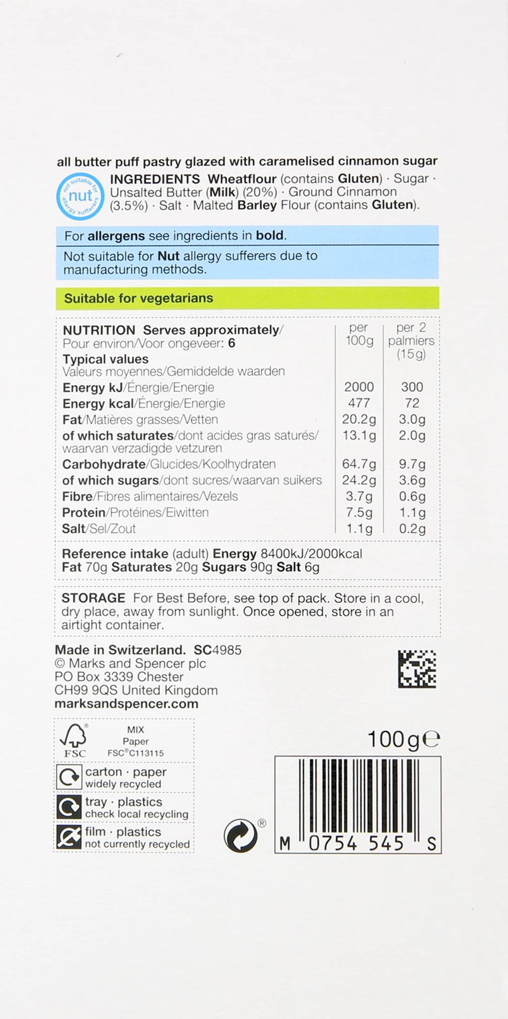 All Butter Cinnamon Sugar Palmiers 100g 2.png