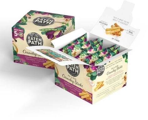 Off The Eaten Path Caramelised Onion & Balsamic Vinegar Pea & Bean Sticks 5 x 23g 2.jpg