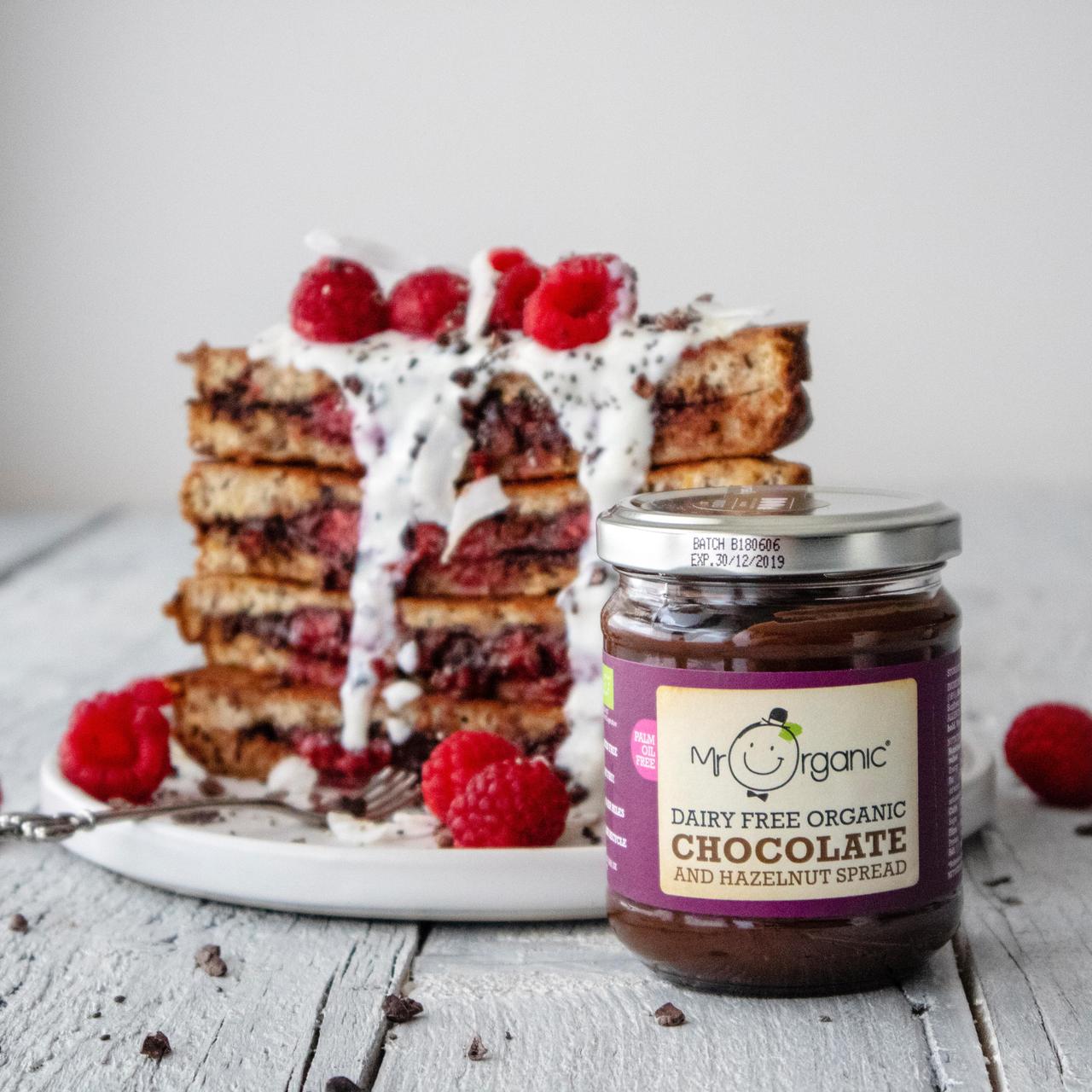 Mr Organic Dairy Free Organic Chocolate &amp; Hazelnut Spread 200g 5.jpg