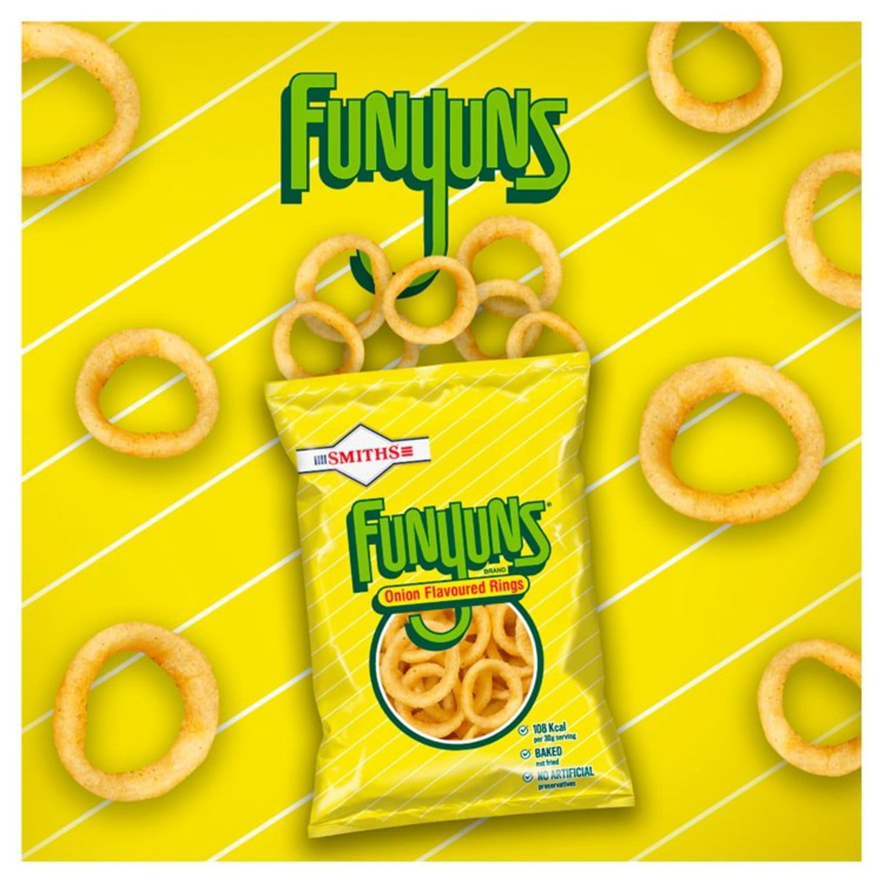 Smiths Funyuns Sharing Onion Rings Snacks 125g 2.jpg