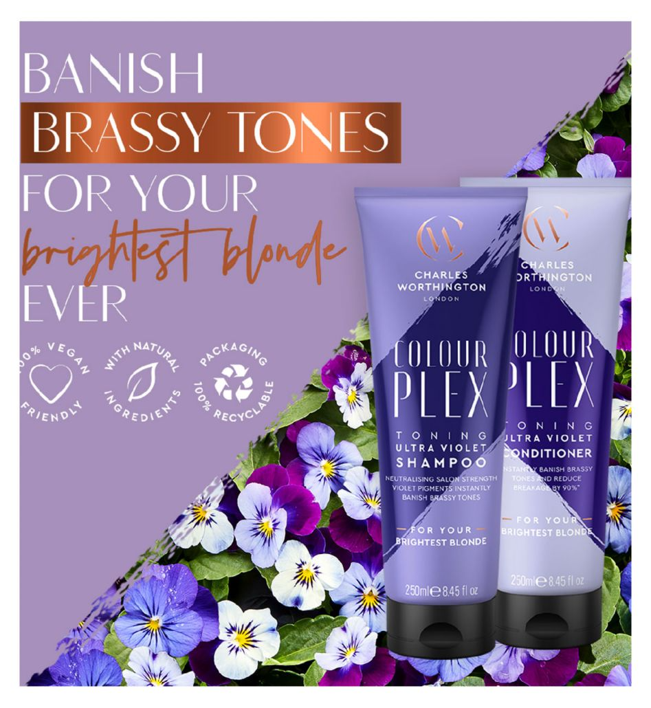 Charles Worthington ColourPlex Toning Ultra Violet Conditioner 250ml 2.png