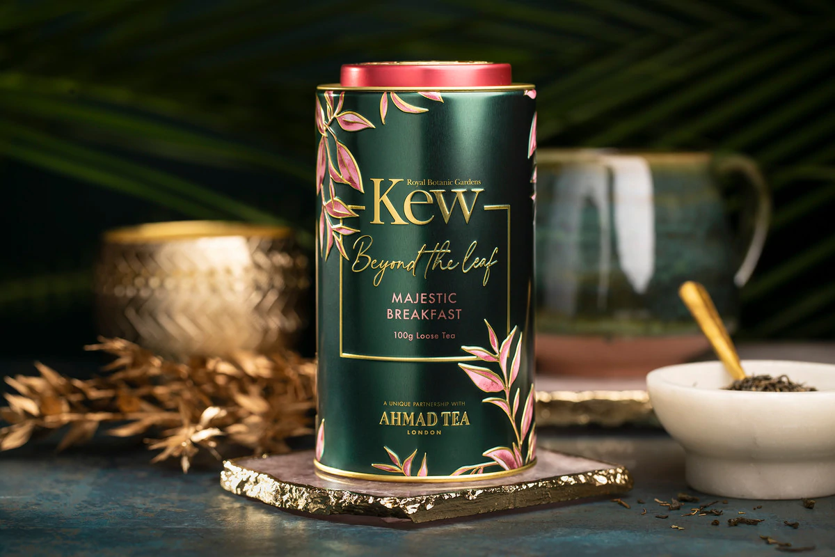 Majestic Breakfast Tea - 100g Loose Leaf Caddy from Kew Gardens Beyond the Leaf Collection 2.webp