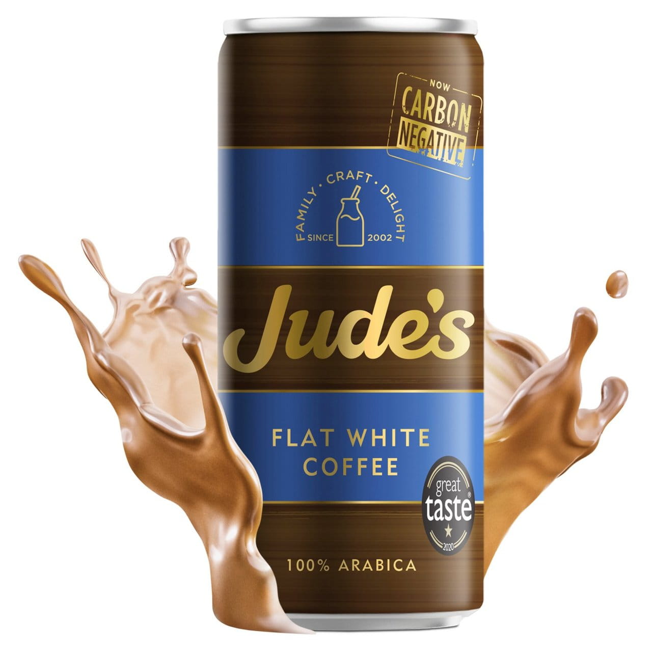 Jude's Flat White Coffee Milkshake Can 250ml 2.jpg