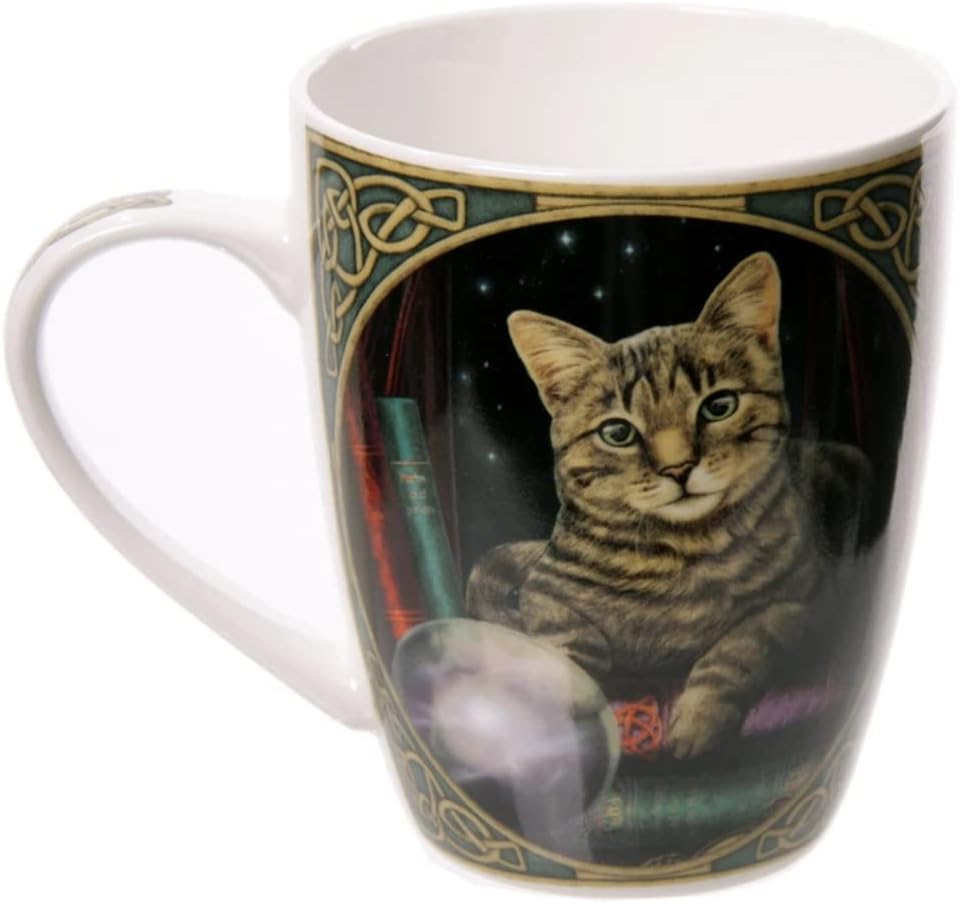 Lisa Parker Fortune Teller Cat Ceramic Mug 300ml 4.jpg