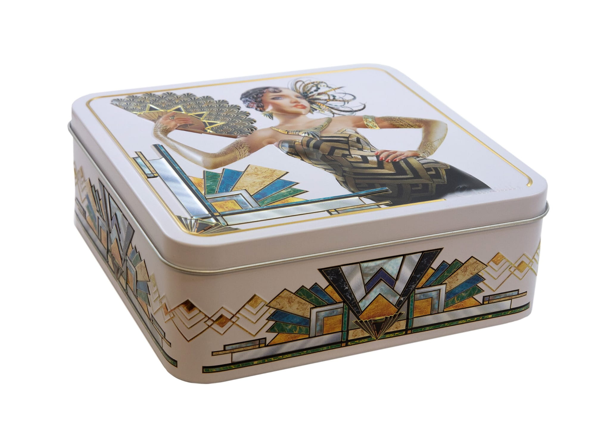 Churchill’s Grace 150g Mini Chocolate Chip Shortbread Tin 150 x 150 x 55mm.jpg