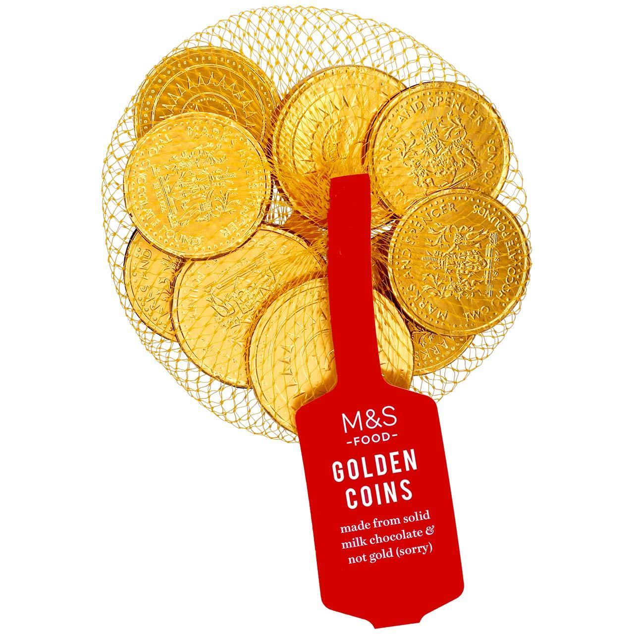 M&amp;S Milk Chocolate Golden Coins 80g.jpg