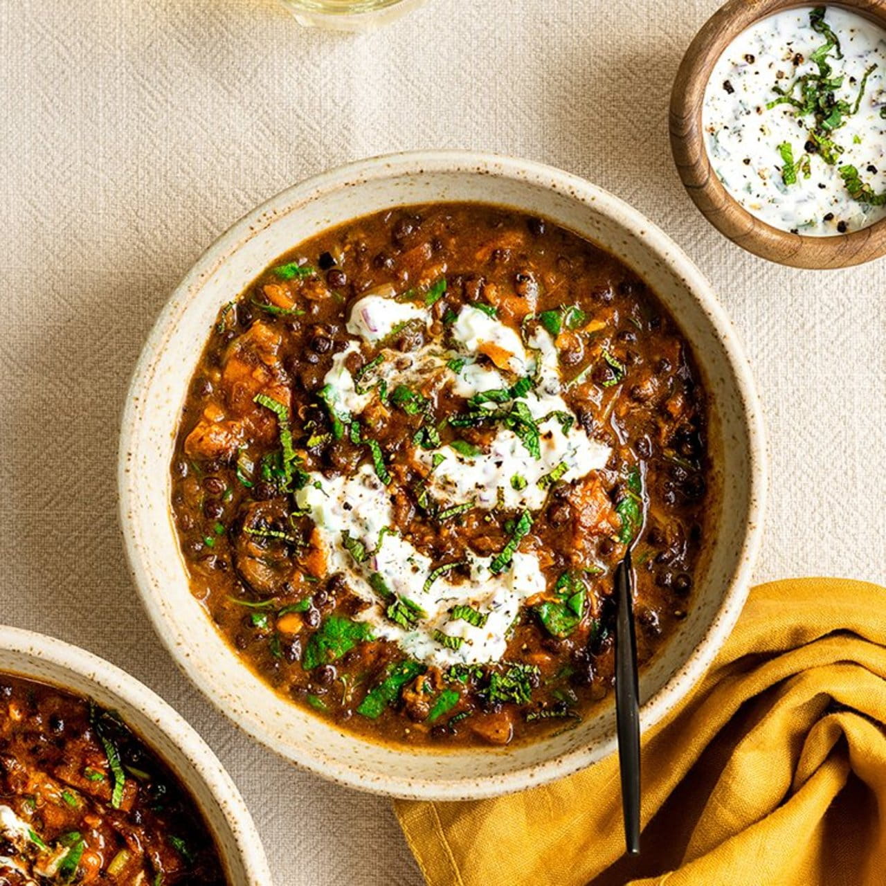 Merchant Gourmet Black Dhal with Black Lentils &amp; Coconut Cream 250g 2.jpg