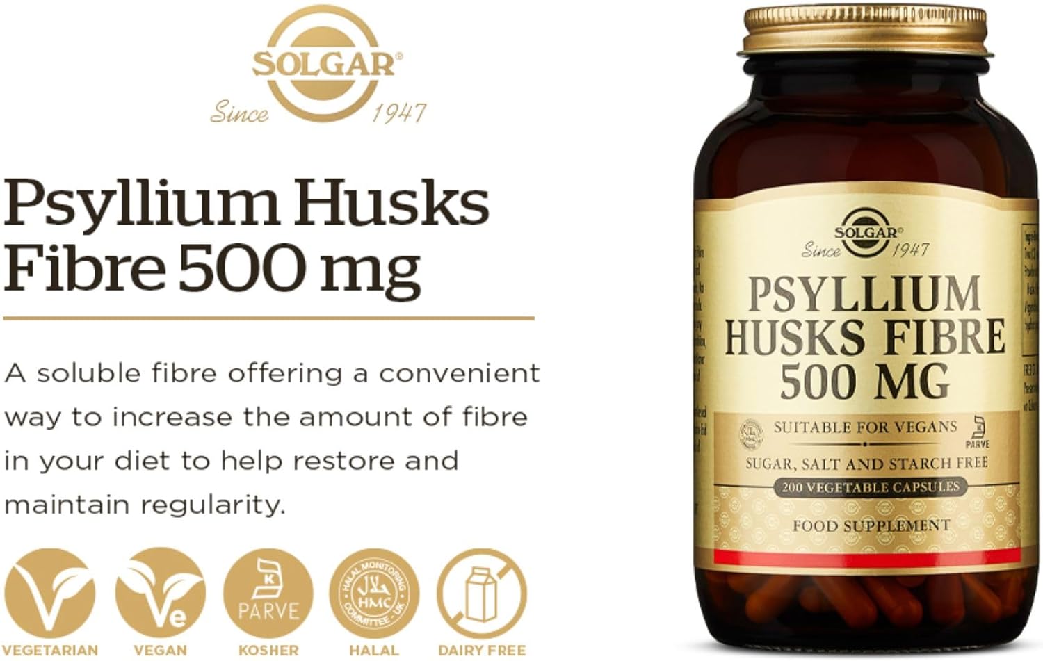 Solgar Psyllium Husks Fibre Vegetable Capsules 500mg 200 per pack 4.jpg