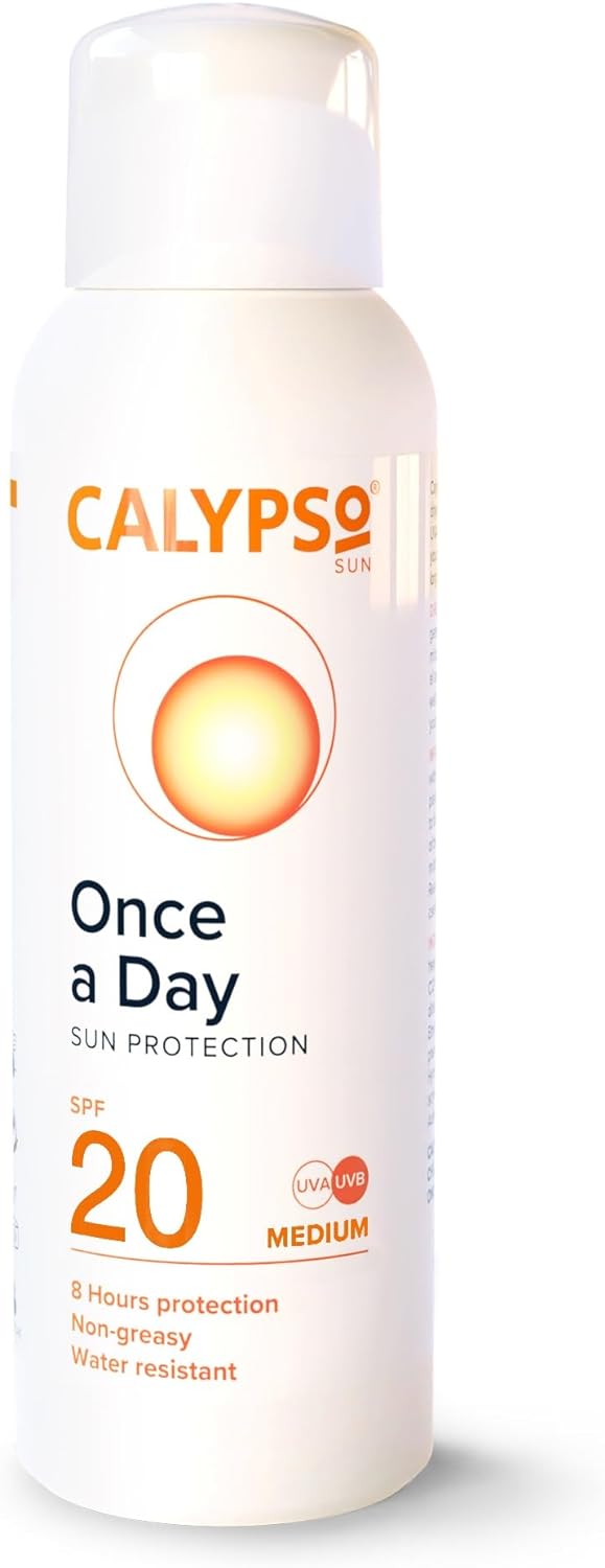 Calypso Once A Day Sun Protection Lotion SPF20  8 Hours Sun Protection  Non Greasy  Superior 4 Start UVA Rating 200ml  2.jpg