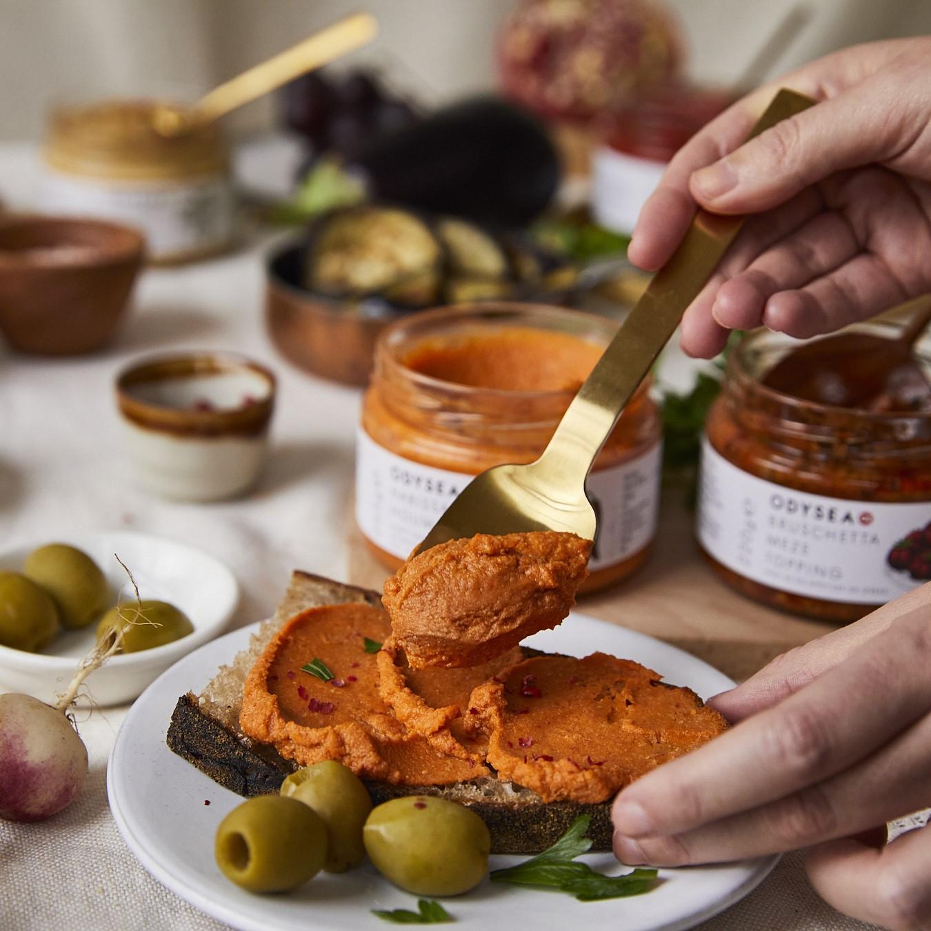 Odysea Harissa Houmous 265g 4.jpg
