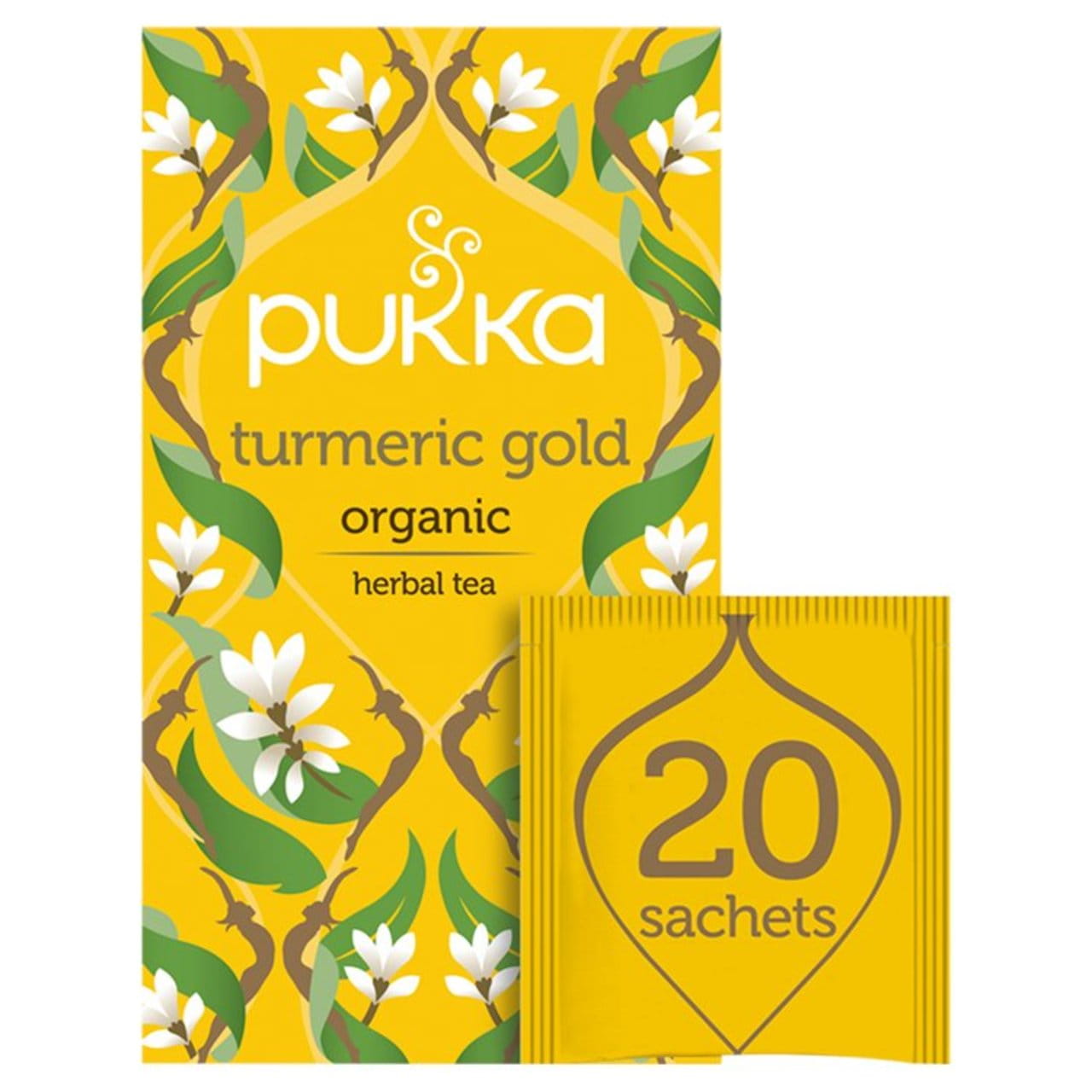 Pukka Tea Turmeric Gold Tea Bags 20 per pack 3.jpg