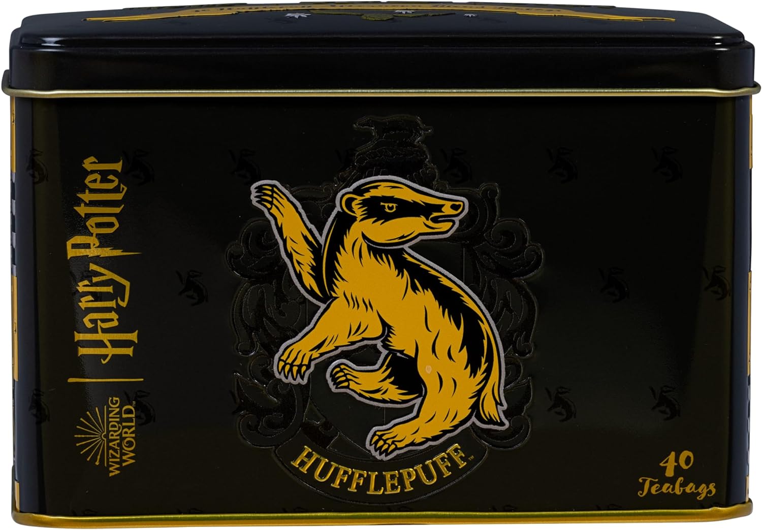 New English Teas Harry Potter Hufflepuff Crest Tea Caddy with 40 English Afternoon Teabags 12.jpg
