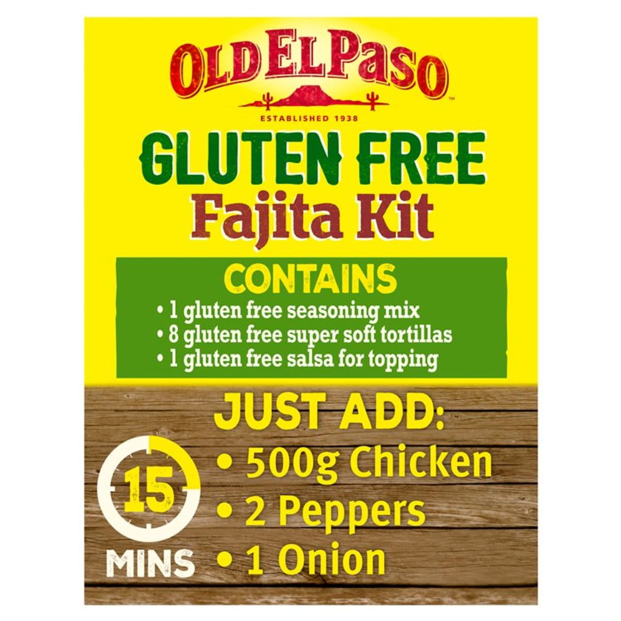 Old El Paso Mexican Gluten Free Smoky BBQ Fajita Kit 462g 2.jpg