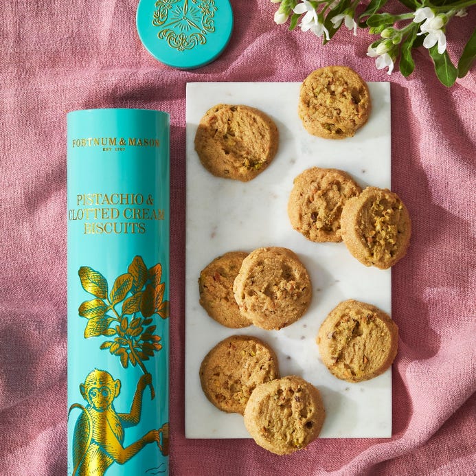 Fortnum &amp; Mason Pistachio &amp; Clotted Cream Biscuits Tin 250g 2.jpg