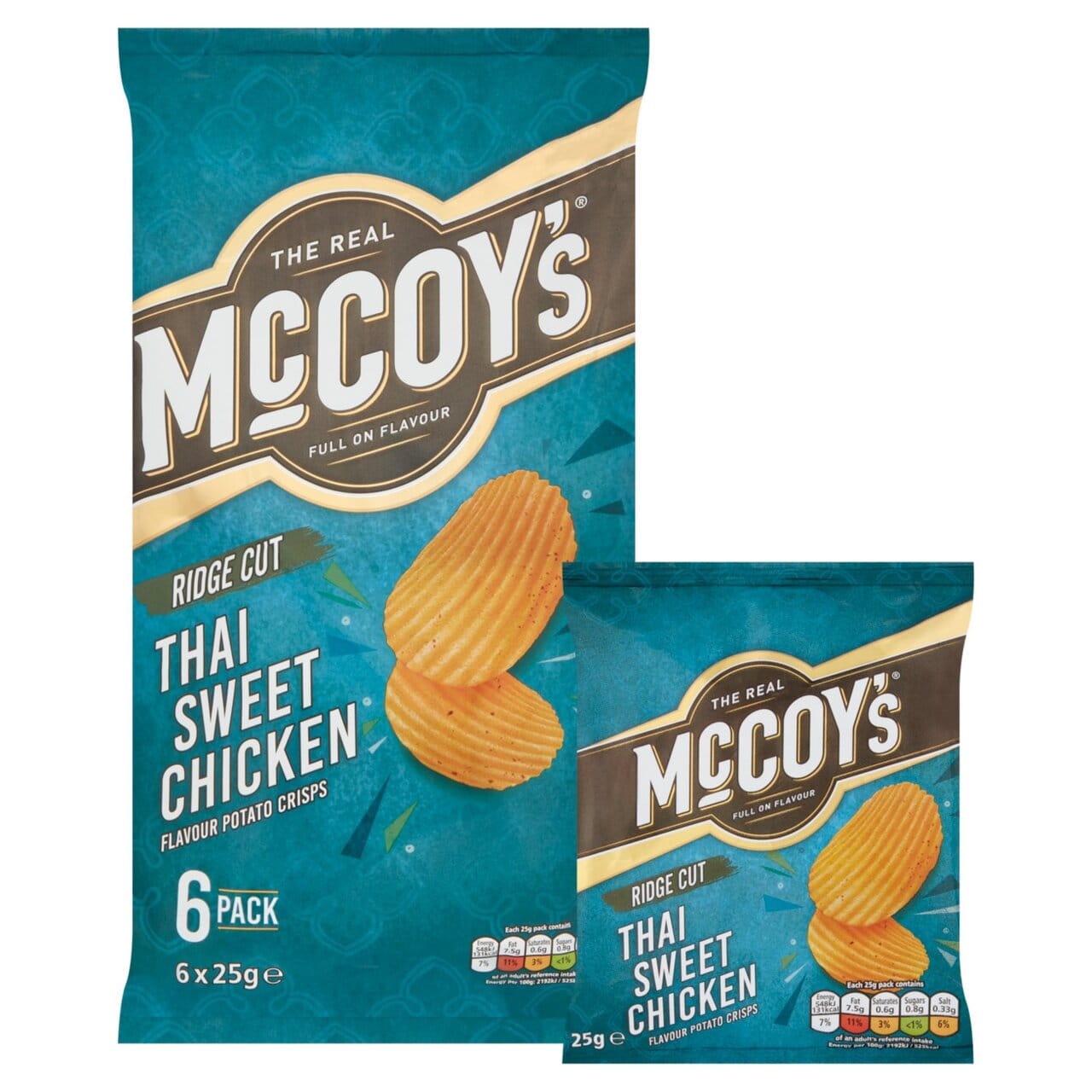 McCoy's Thai Sweet Chicken Multipack Crisps 6 per pack 2.jpg