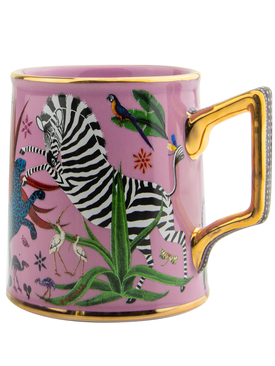 Ortigia Ceramic Mug, Pink 3.webp