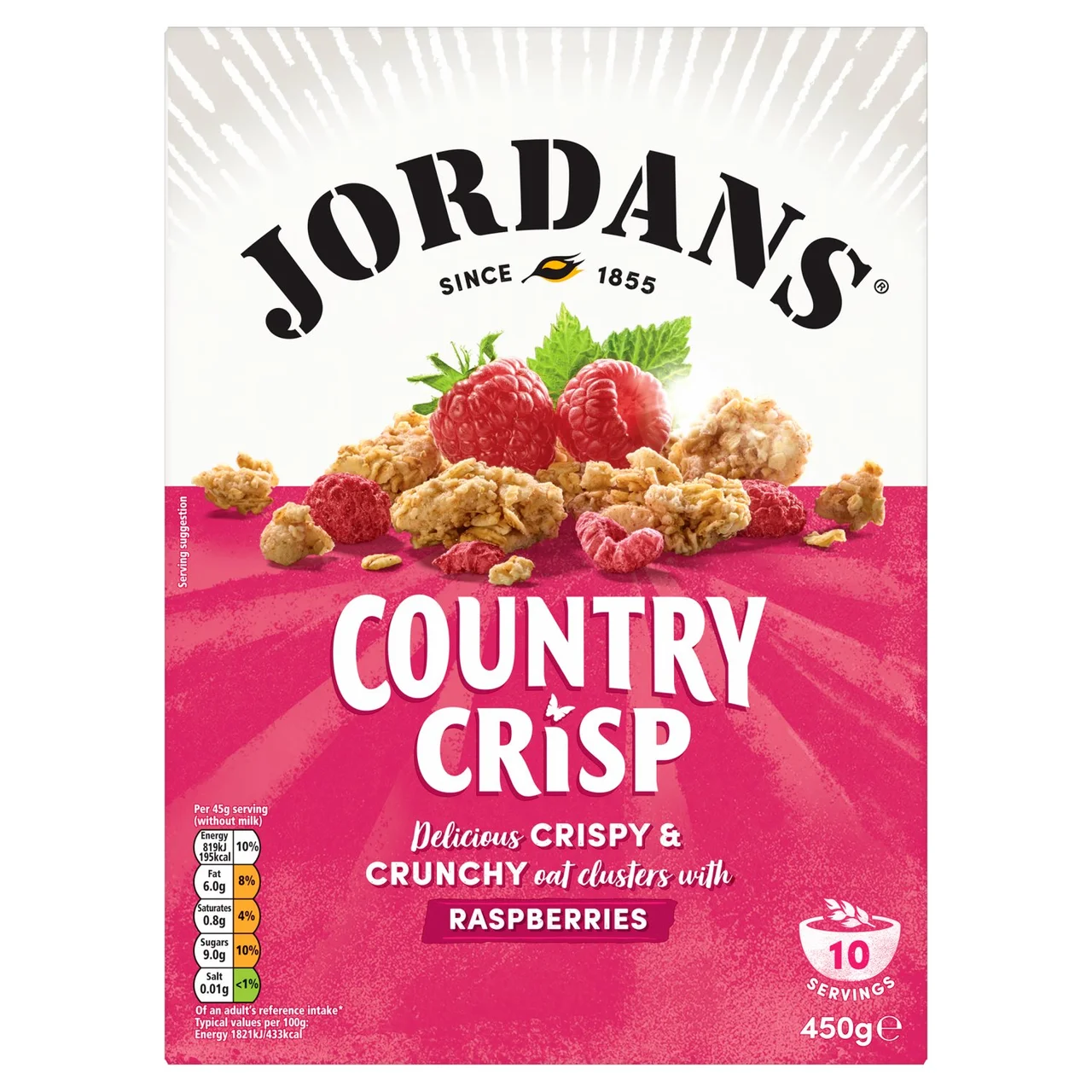 Jordans Country Crisp Raspberry