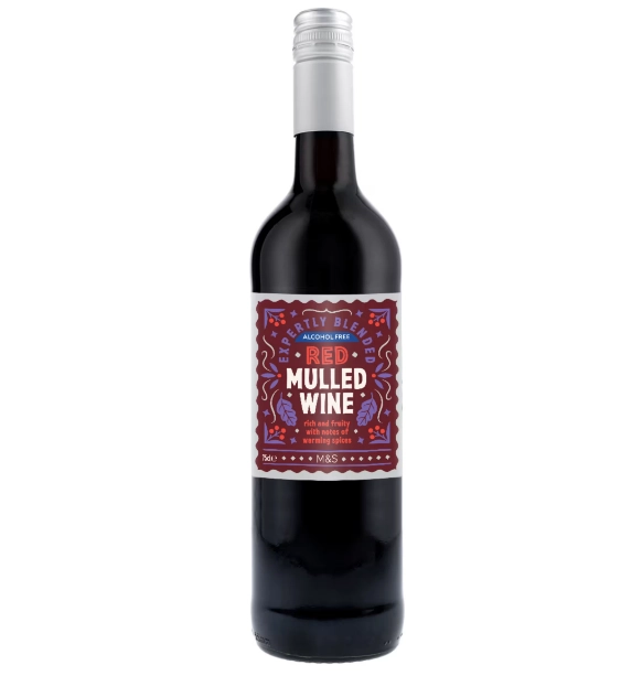 M&S Alcohol Free Red Mulled Wine 2.webp
