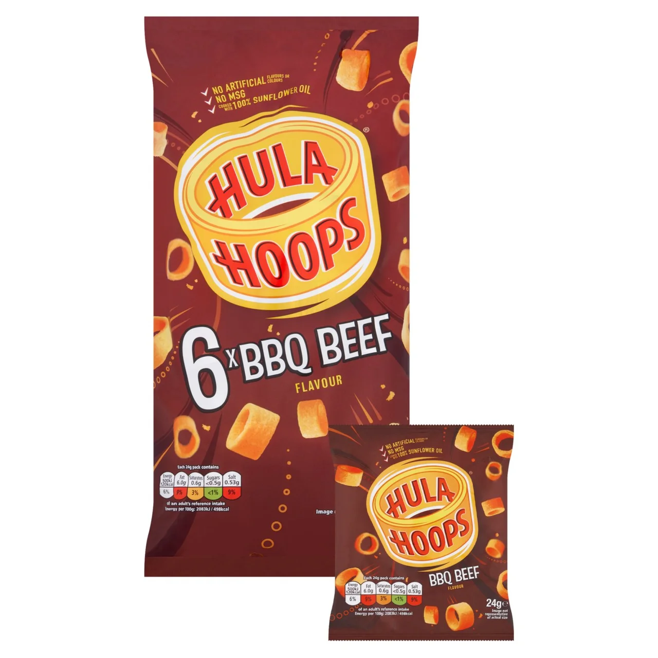 Hula Hoops BBQ Beef