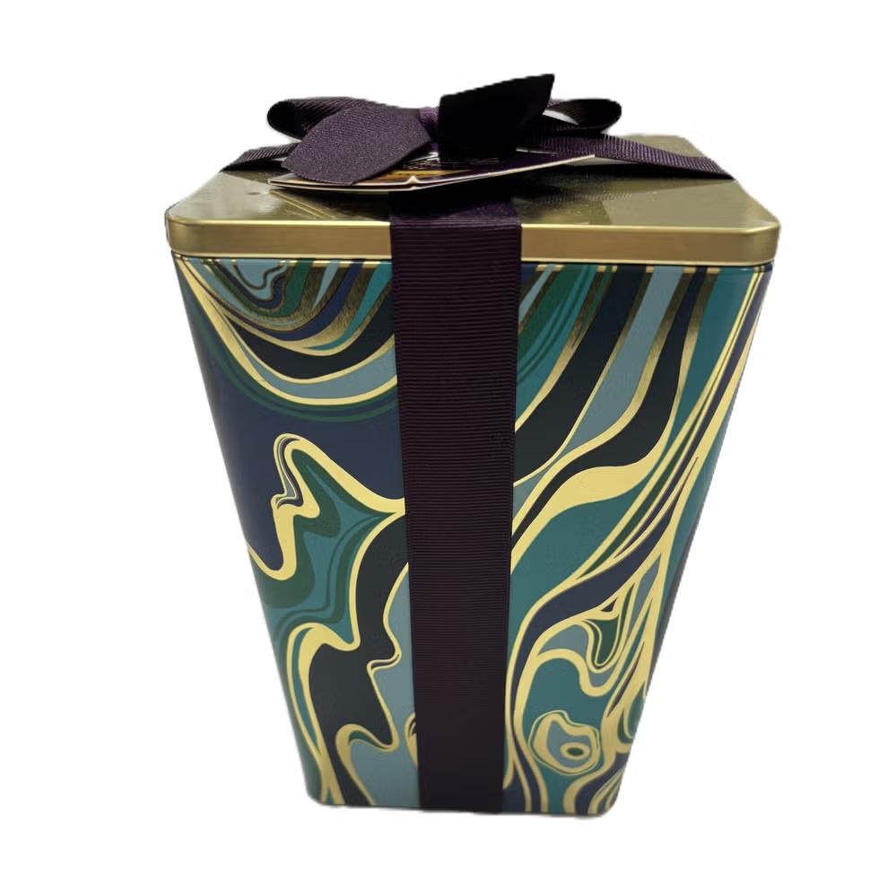 Sainsbury's Mini Chocolate Chip Shortbread Gift Tin, Taste the Difference 250g 2.jpg
