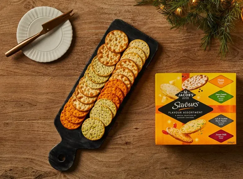 Jacob's Savours Crackers Assortment 250g 2.webp