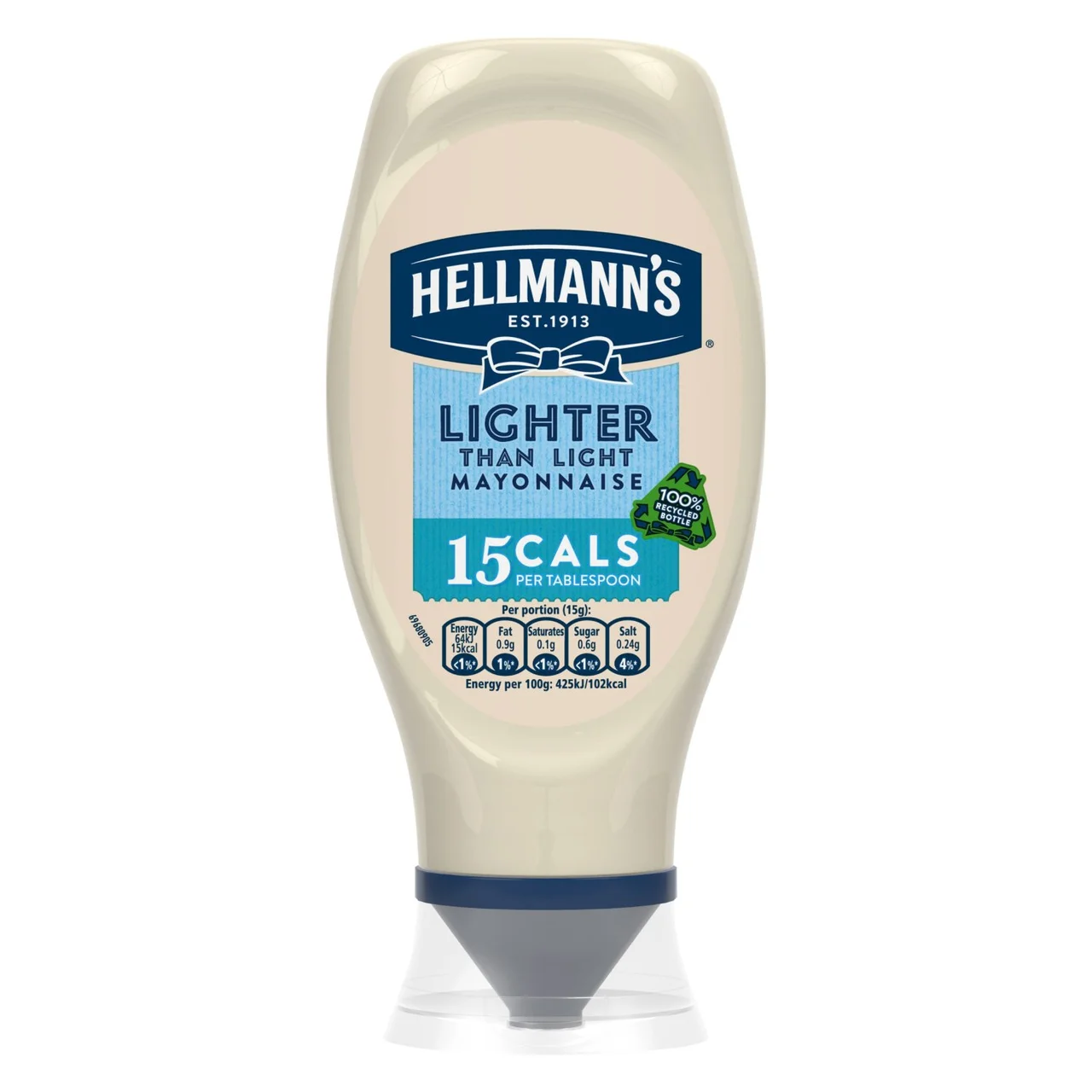 Hellmann's Lighter than Light Squeezy Mayonnaise.webp