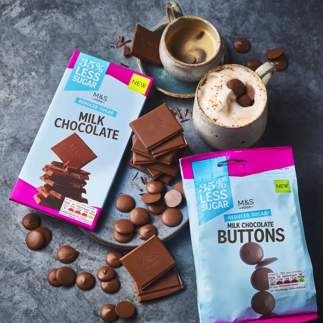 M&S Reduced Sugar Milk Chocolate 90g 2.jpg