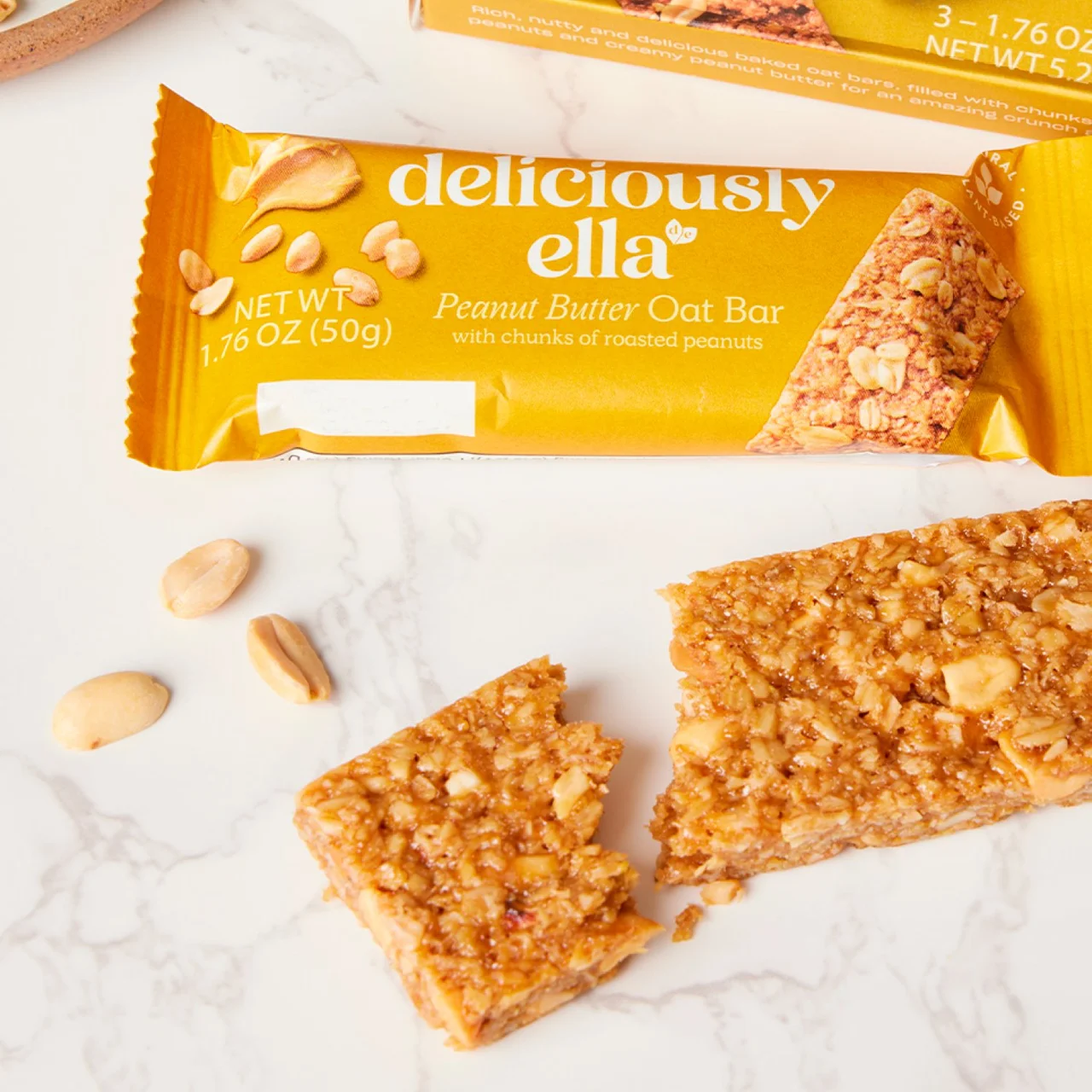 Deliciously Ella Peanut Butter Oat Bar  5.webp