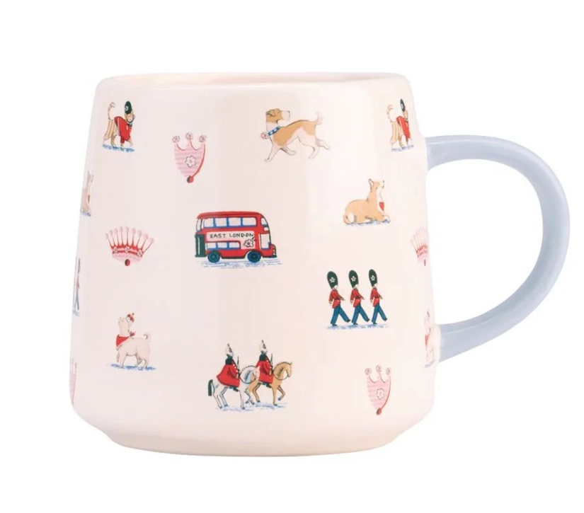 Cath Kidston Cream London Town Queenies Billie Mug 10cm Tall 3.webp