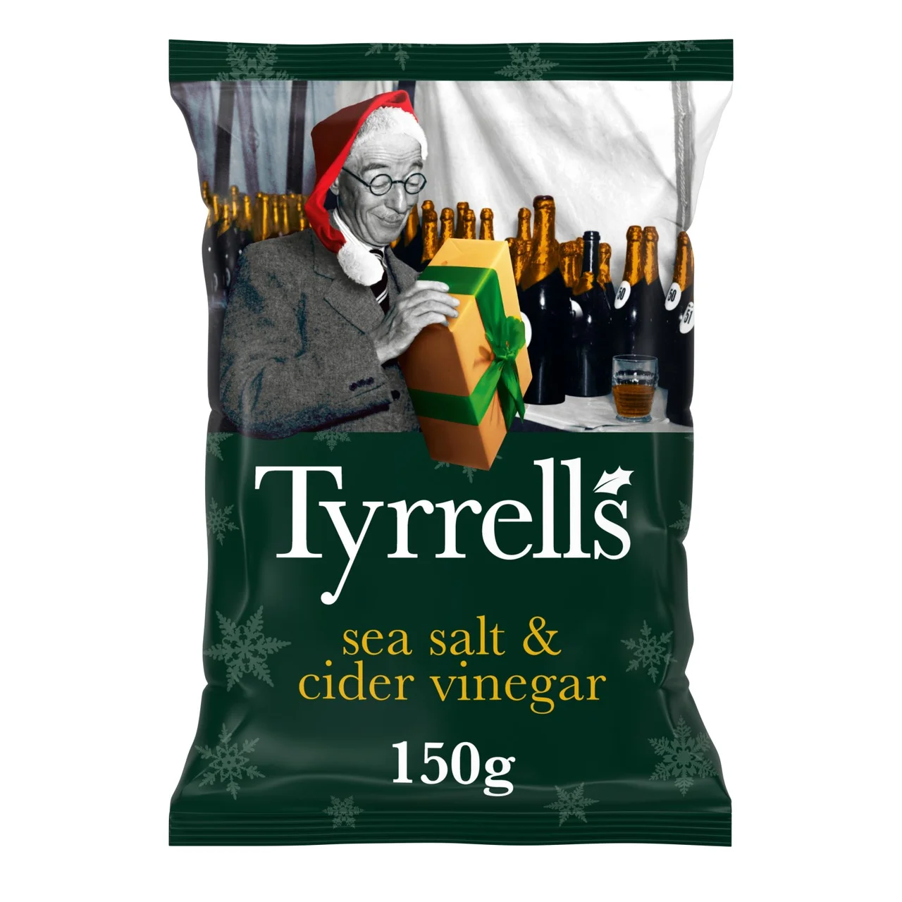 Tyrrells Sea Salt & Cider Vinegar Sharing Crisps 150g.webp