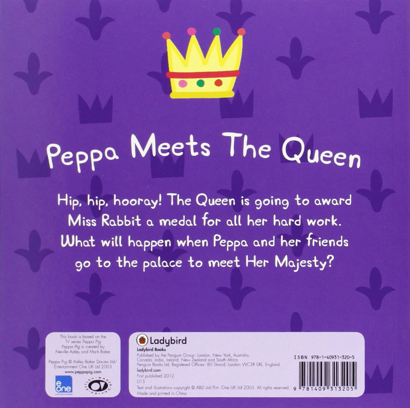 Ladybird -  Peppa Meets The Queen Story Book Paperback 2.jpg