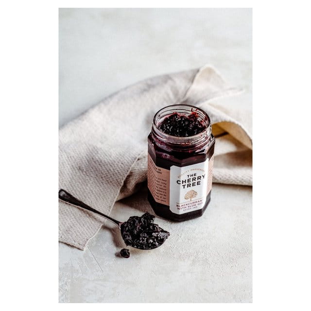 The Cherry Tree Blackcurrant With Sloe Gin Extra Jam 340g 2.jpg