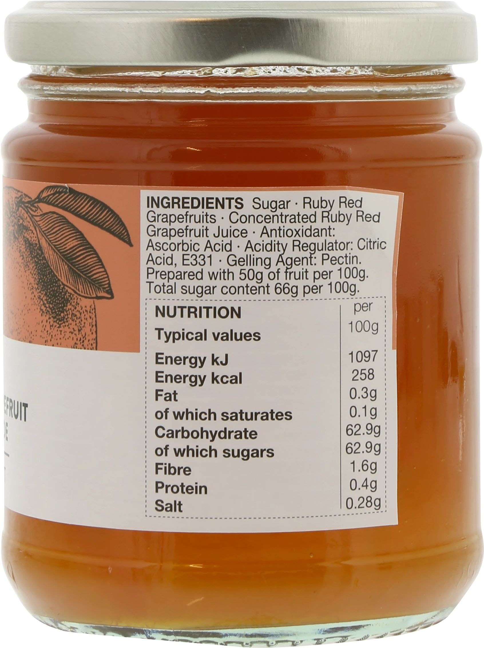 Ruby Red Grapefruit Marmalade, Coarse Cut 2.jpg