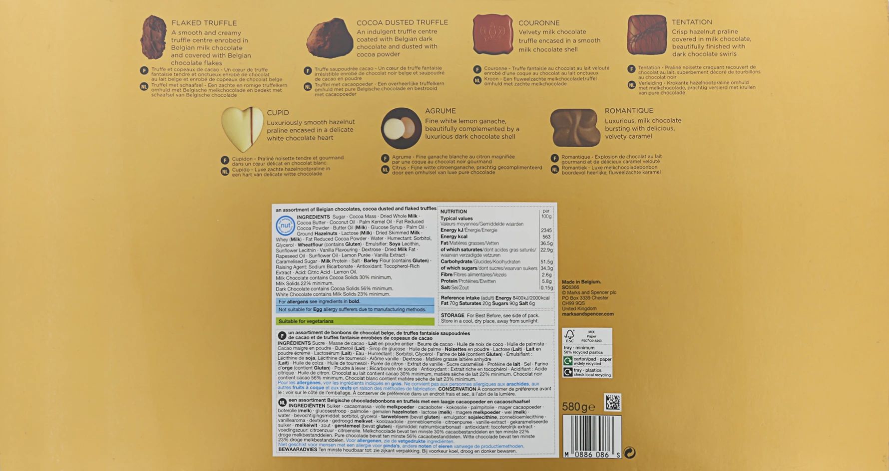 Marks & Spencer Classic Belgian Chocolates 580g 2.jpg